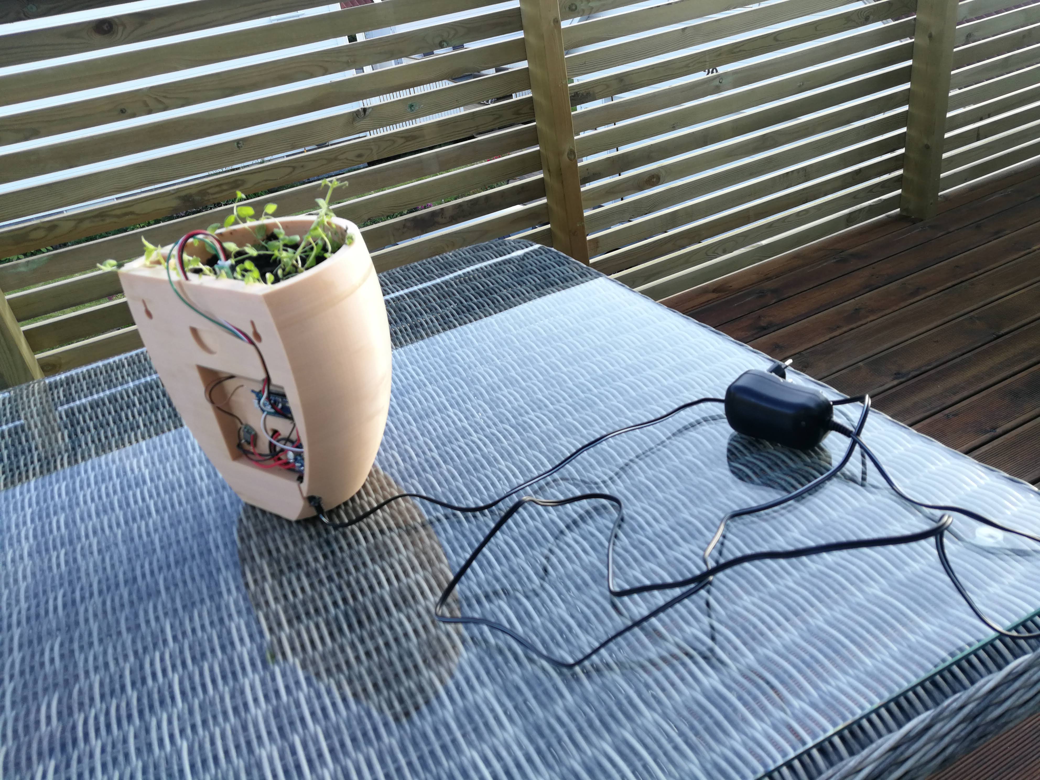 Self-watering planter Image